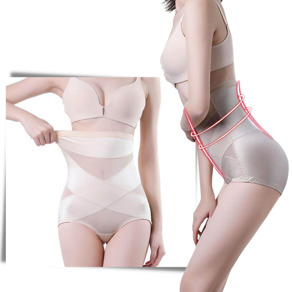 Kruiscompressie Slankende Buik Shapewear