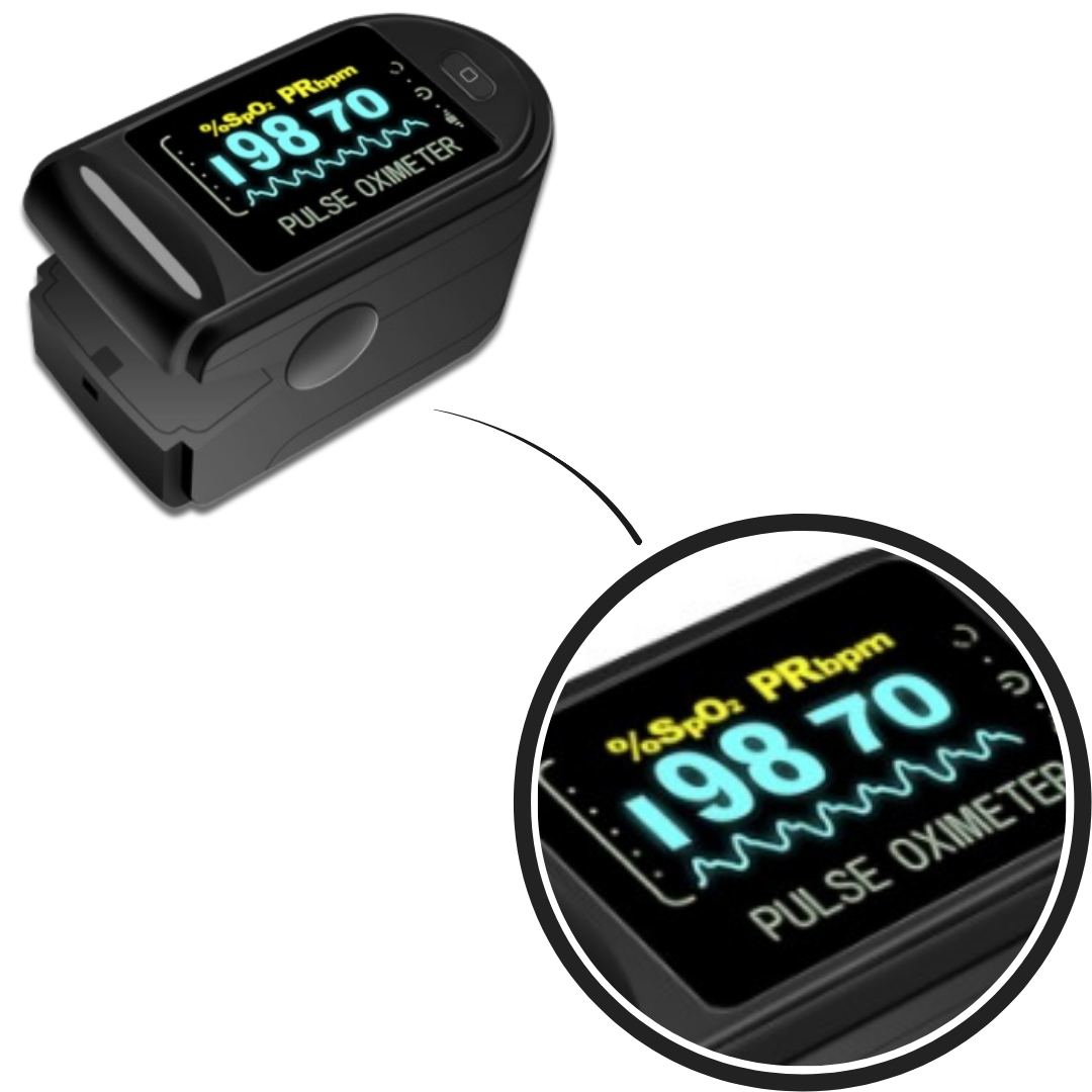 Digitale Vingerpulsoximeter
