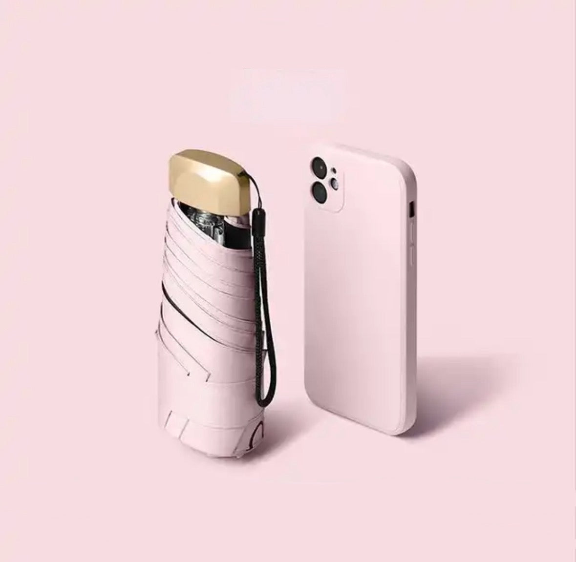 Compacter Mini-Paraplu – Draagbare regen- en zonbescherming voor onderweg