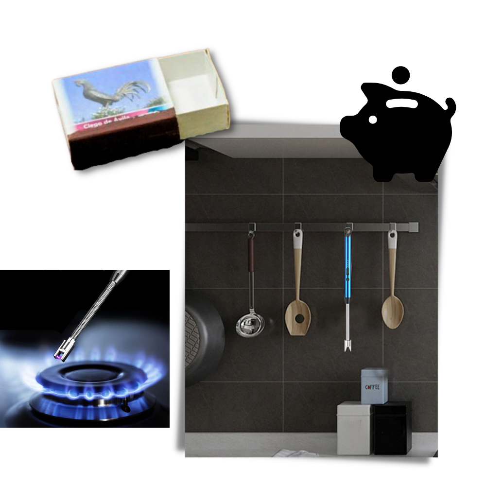 Oplaadbare Winddichte Keukenaansteker