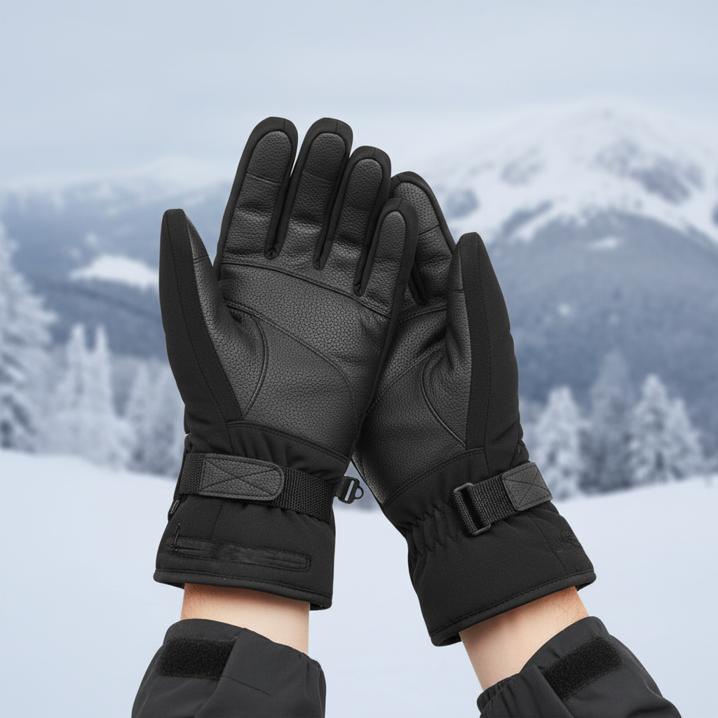ThermoGrip Verwarmde Handschoenen – Waterdichte Unisex-handschoenen met 3 verwarmingsniveaus en touchscreenfunctie