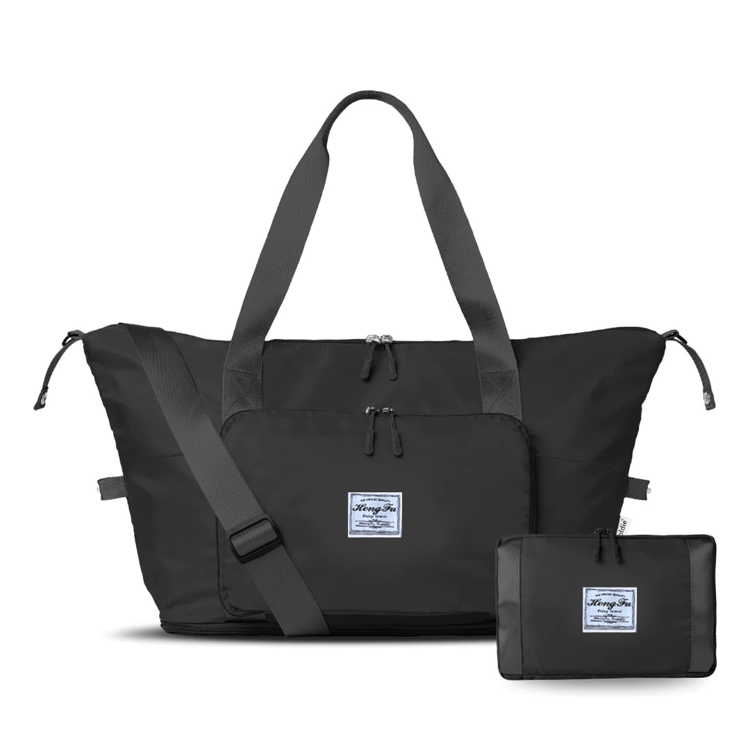 LuxeVoyage Elite Reis Tote | Stijlvolle opvouwbare handbagage voor moeiteloze reizen