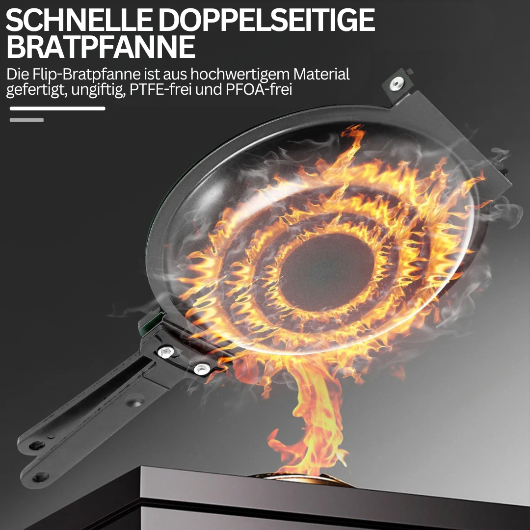 Dubbelzijdige Antiaanbakpan - FlipMaster