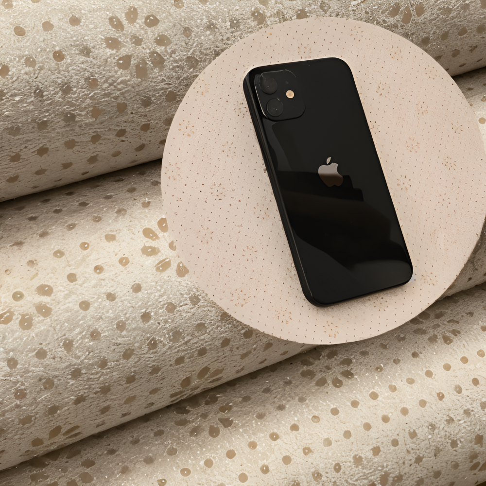 Ronde Zachte Antislip Deurmat – Gezellige Fleece Woondecoratie