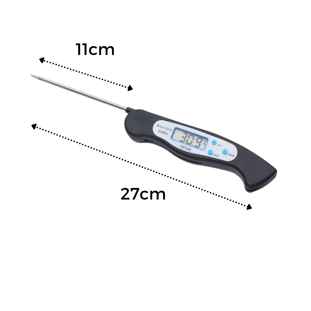 Vouwbare Instant Read Digitale Voedselthermometer