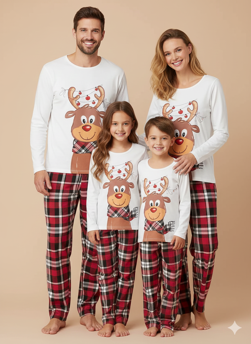 Kerst Familie Pyjama Set | Matching Kerstpyjama voor het hele Gezin