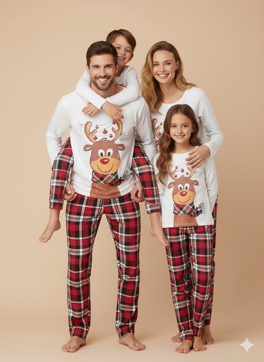 Kerst Familie Pyjama Set | Matching Kerstpyjama voor het hele Gezin
