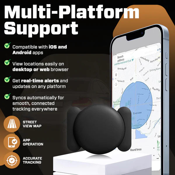 Magnetix | Mini Tracker Sterke Magneet Draagbare GPS Locator