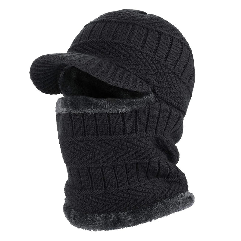 ThermoBalaclava ArcticShield – Warme gebreide unisex muts met volledige bescherming