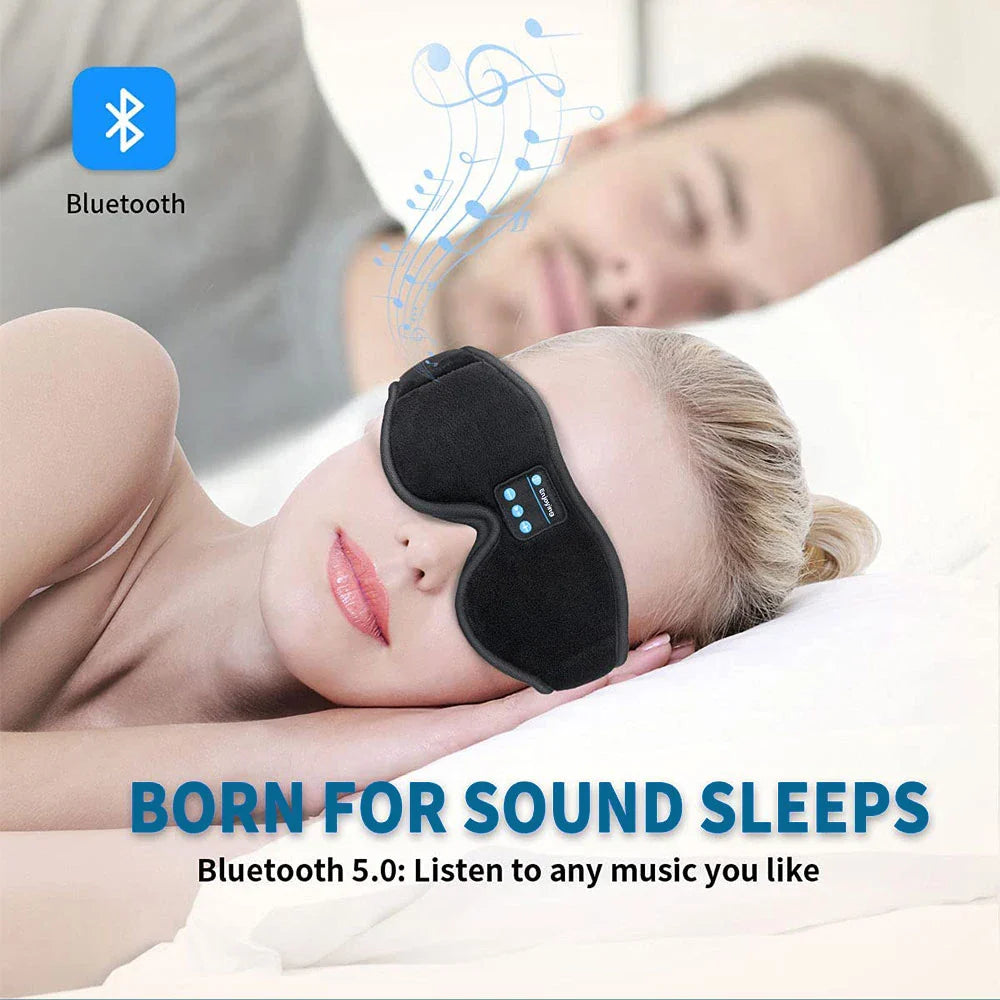 LuxeSlumber Bluetooth Slaapmasker | HD Geluid voor Ononderbroken Nachtrust