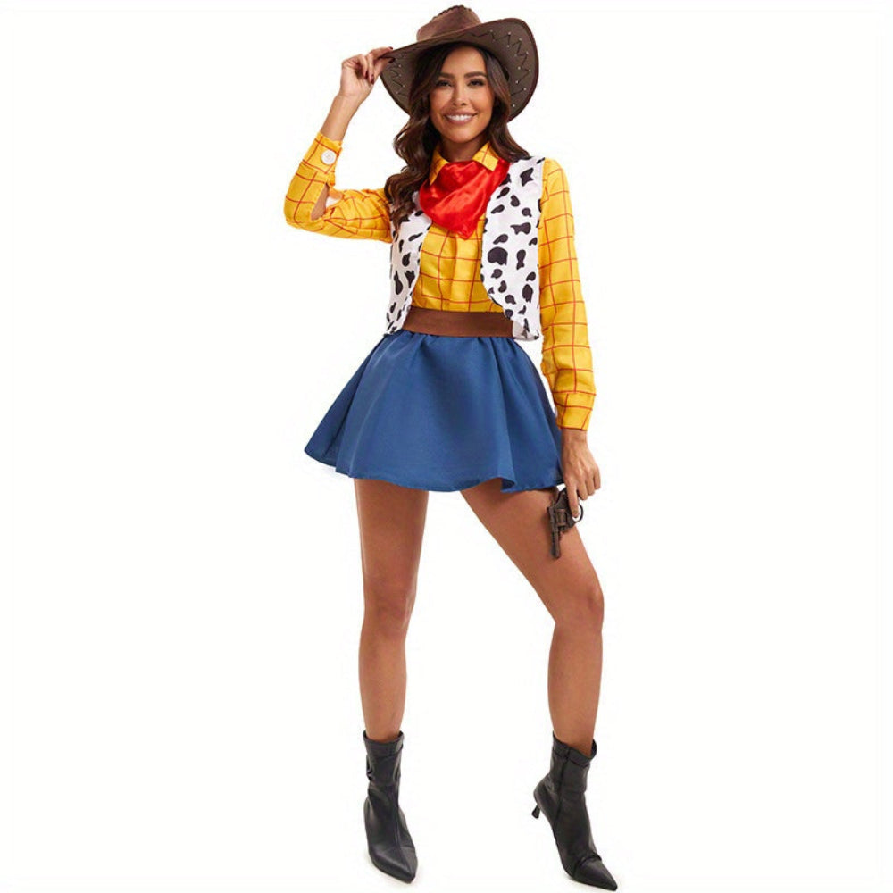 Halloween Kostuum Volwassen Cowboy Polyester Outfit