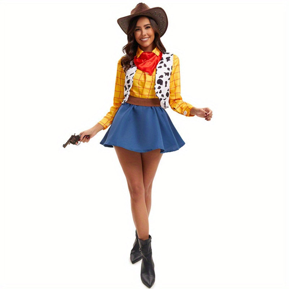 Halloween Kostuum Volwassen Cowboy Polyester Outfit