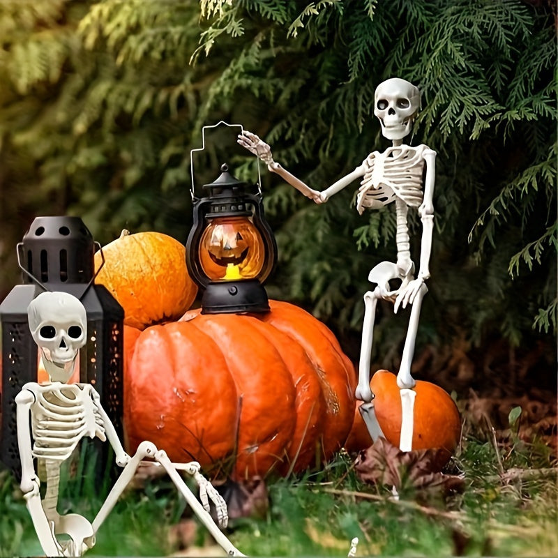 Halloween Decor Plastic Skelet Set