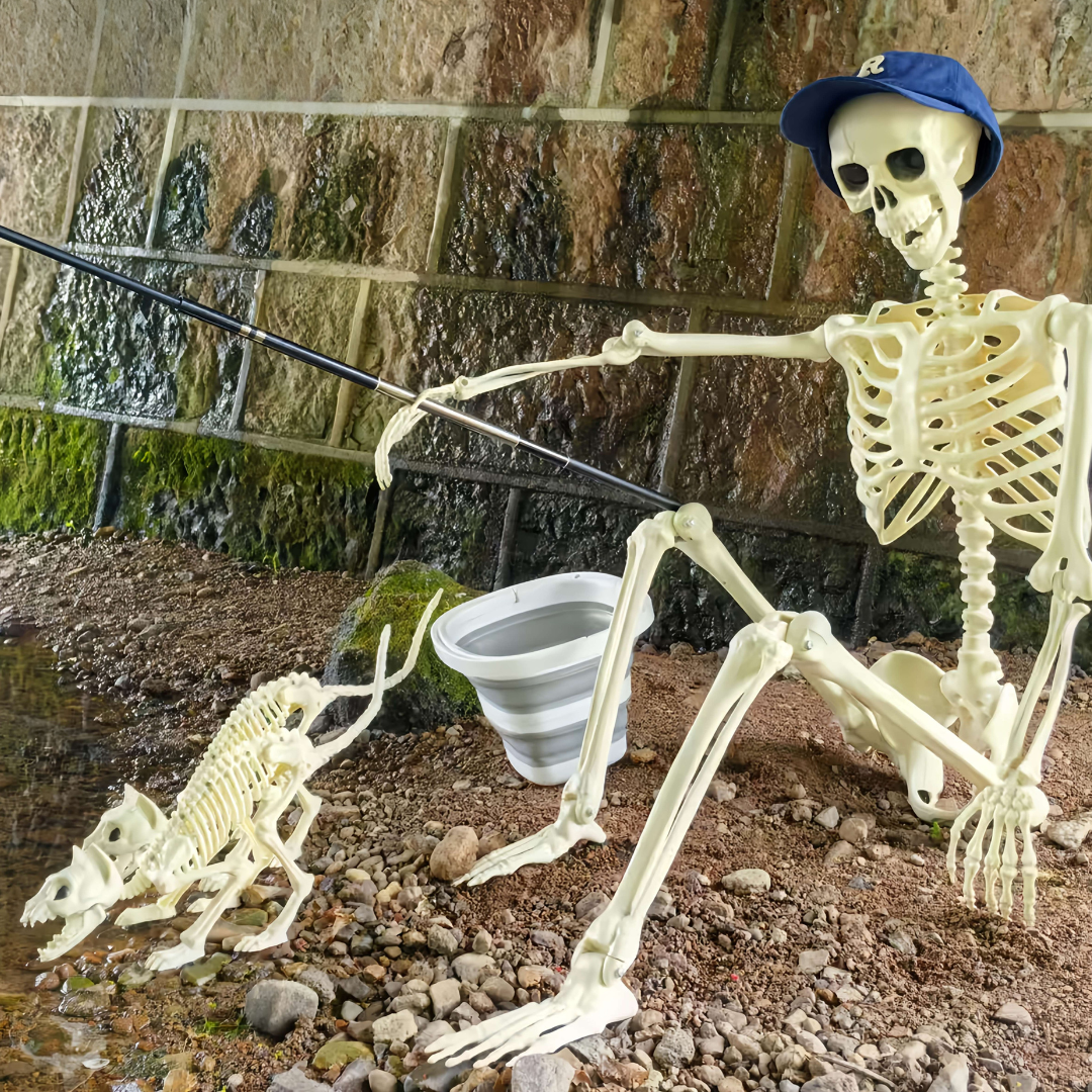 Halloween Decor Poseerbare Skelet Set