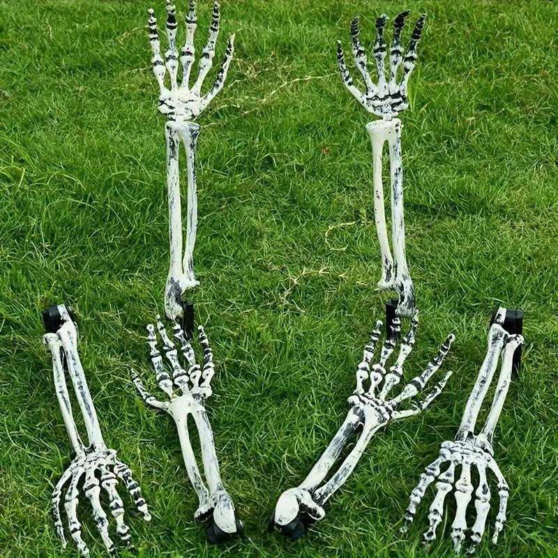 Halloween Decor Skelet Hand Stakes