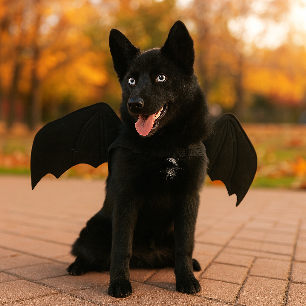 Halloween Hondenkostuum Vleermuisvleugels