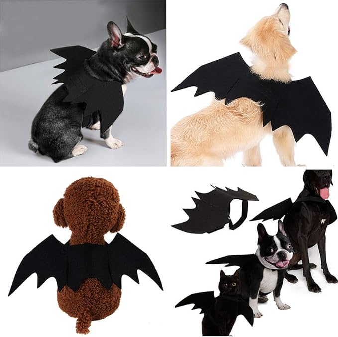 Halloween Hondenkostuum Vleermuisvleugels