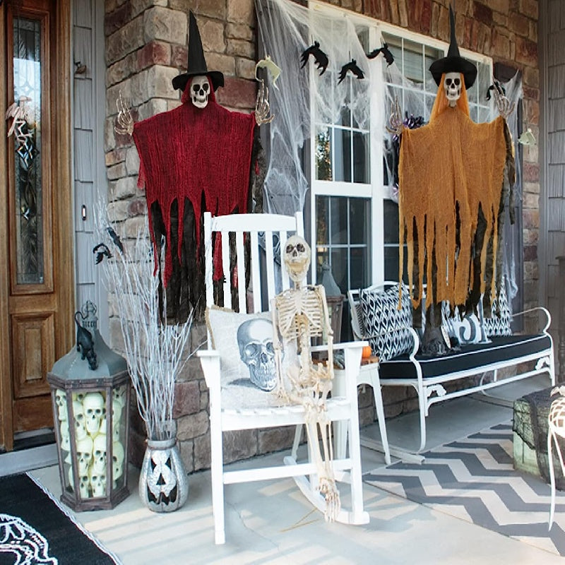 Halloween Hangende Skelet Spook Decoratie Set