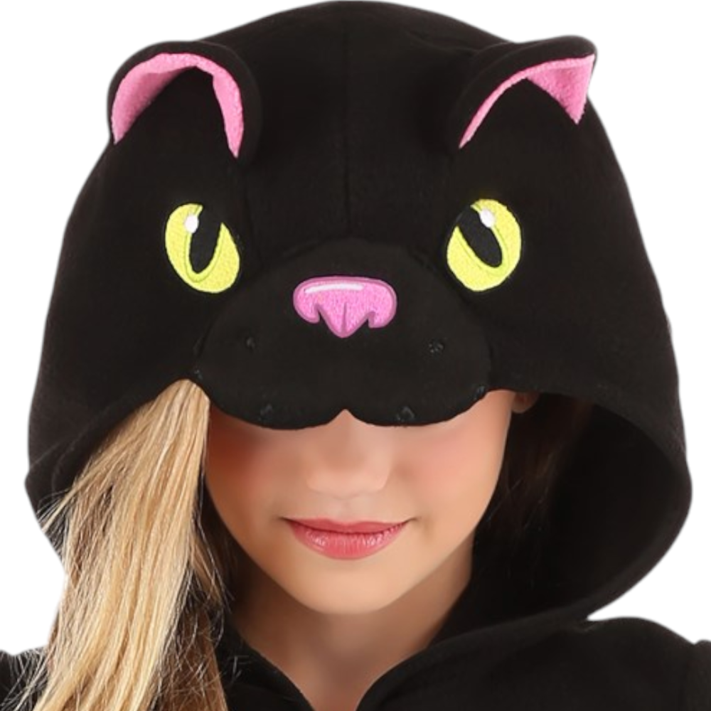 Halloween Kinderen Kat Kostuum Onesie