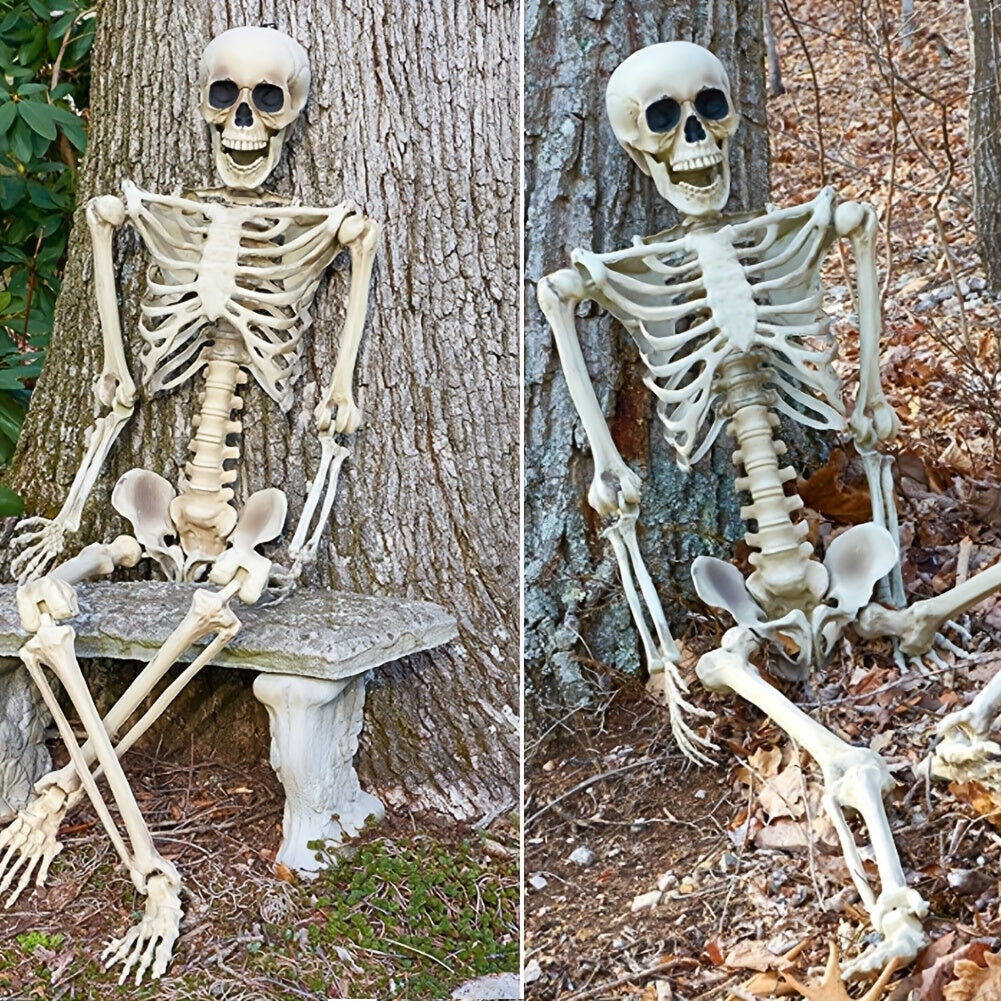 Halloween Levensgrote Poseerbare Skelet Decoratie