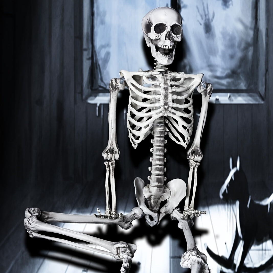 Halloween Levensgrote Poseerbare Skelet Decoratie