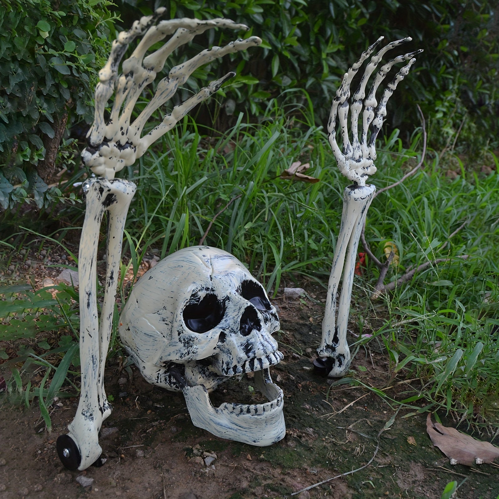 Halloween Schedel Gronddecoratieset