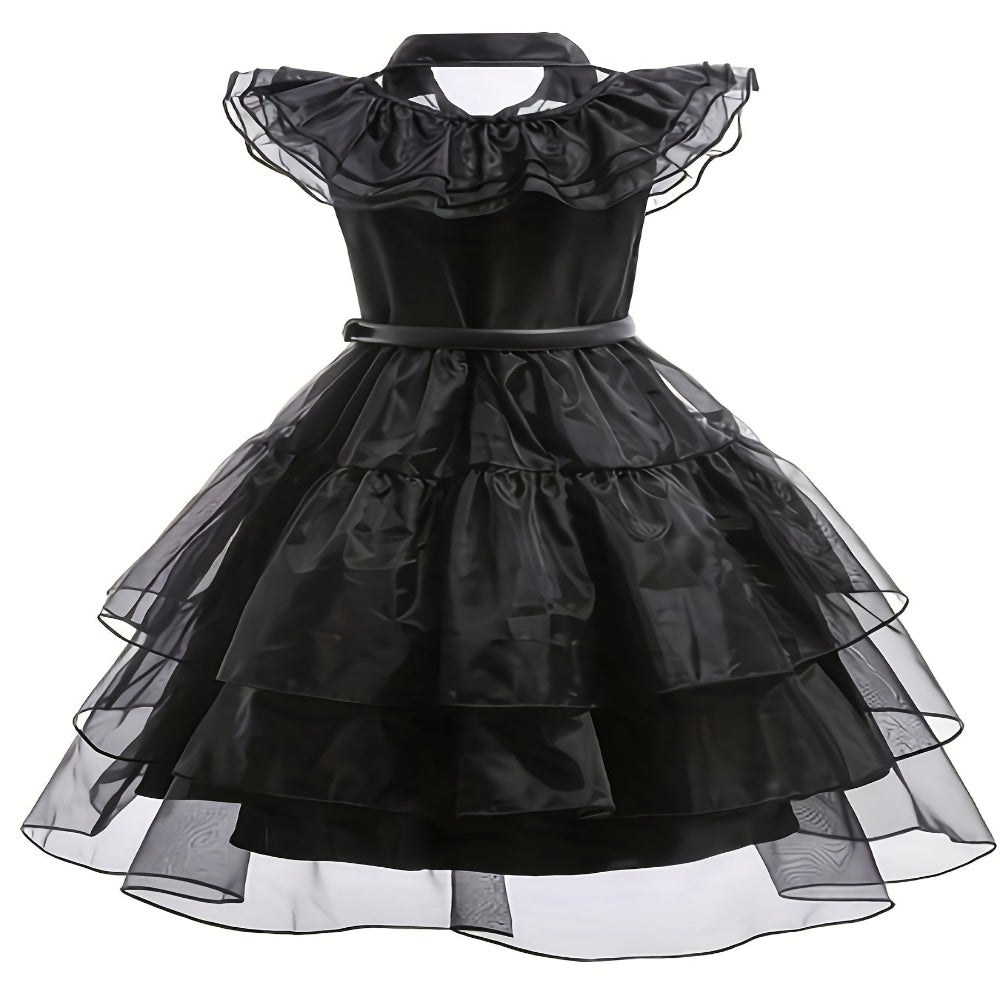 Halloween Heks Kostuum Kinderen Gothische Jurk