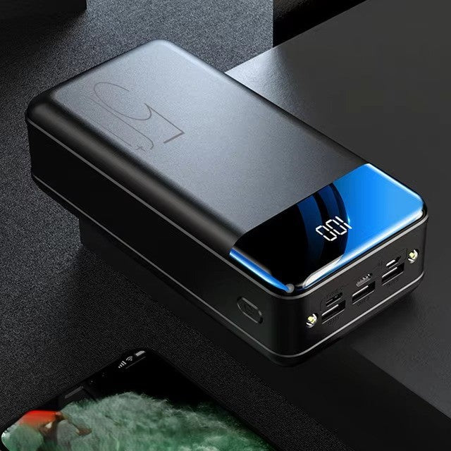 50.000mAh Ultra-Hoge Capaciteit Power Bank – Super Snelle Oplading voor Telefoons, Tablets & Laptops