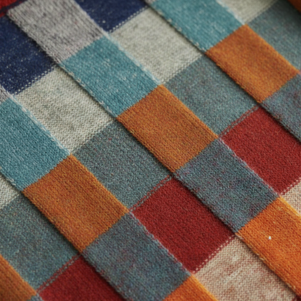 CashLoom Kasjmiertrui – Patchwork Damestrui met Col en Duurzaam Ontwerp