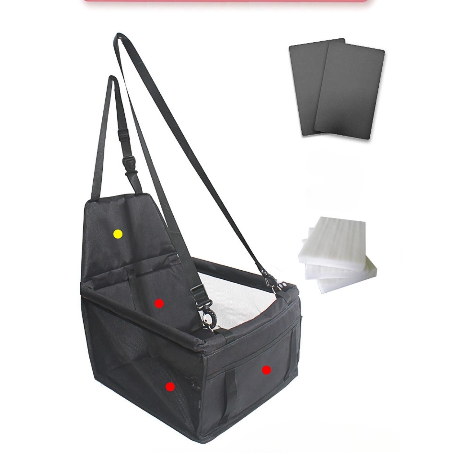 AutoPoot Verhoogde Hondensitplaats – Waterdicht, Antislip en Veilig voor Onderweg