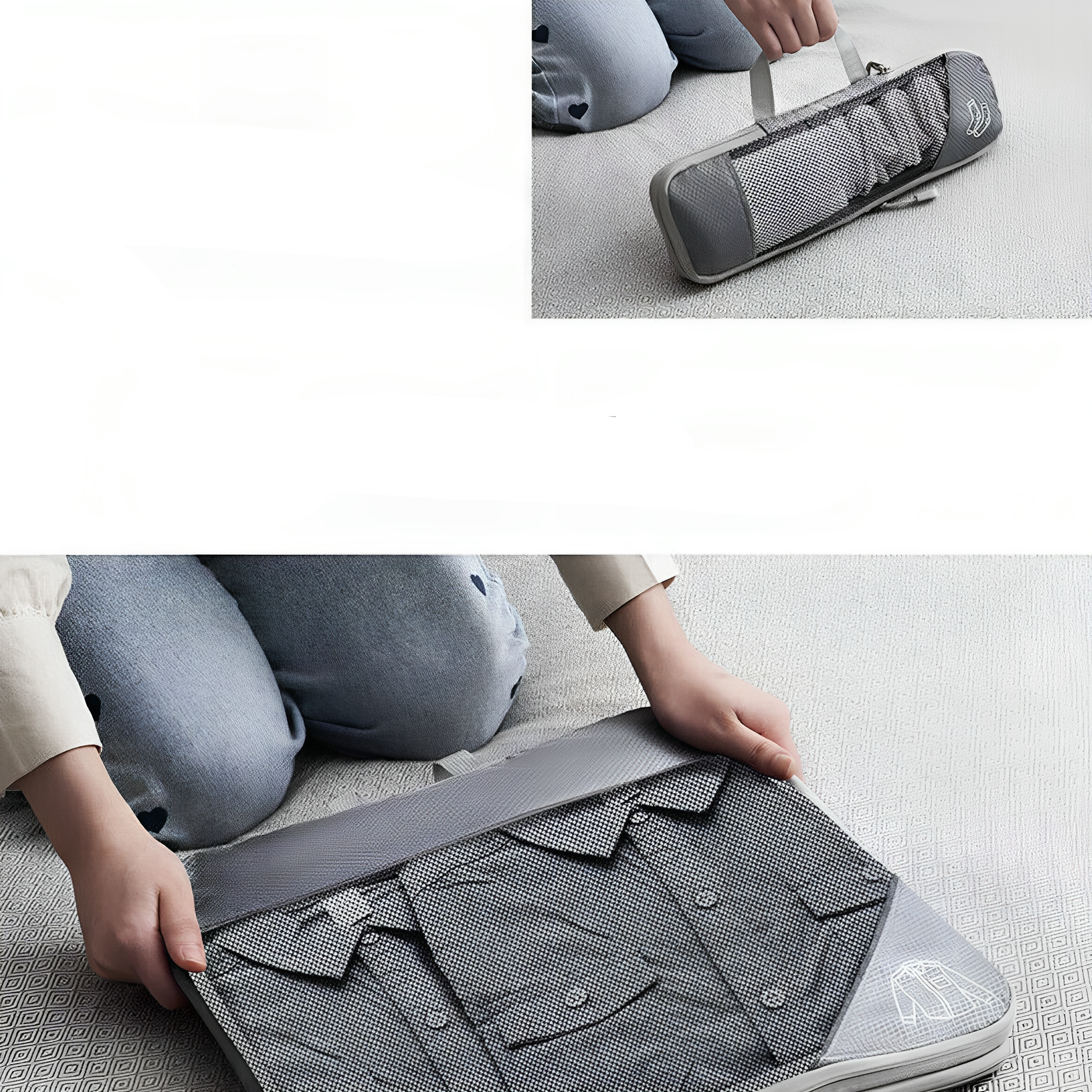 LuxuraPack Compressie Inpak Cubes | Ruimtebesparende opbergoplossingen voor georganiseerde reizen