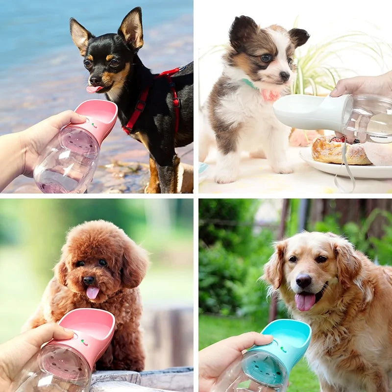 AquaPaw Luxe Waterfles voor Honden | Handige en stijlvolle hydratatie voor uw huisdier