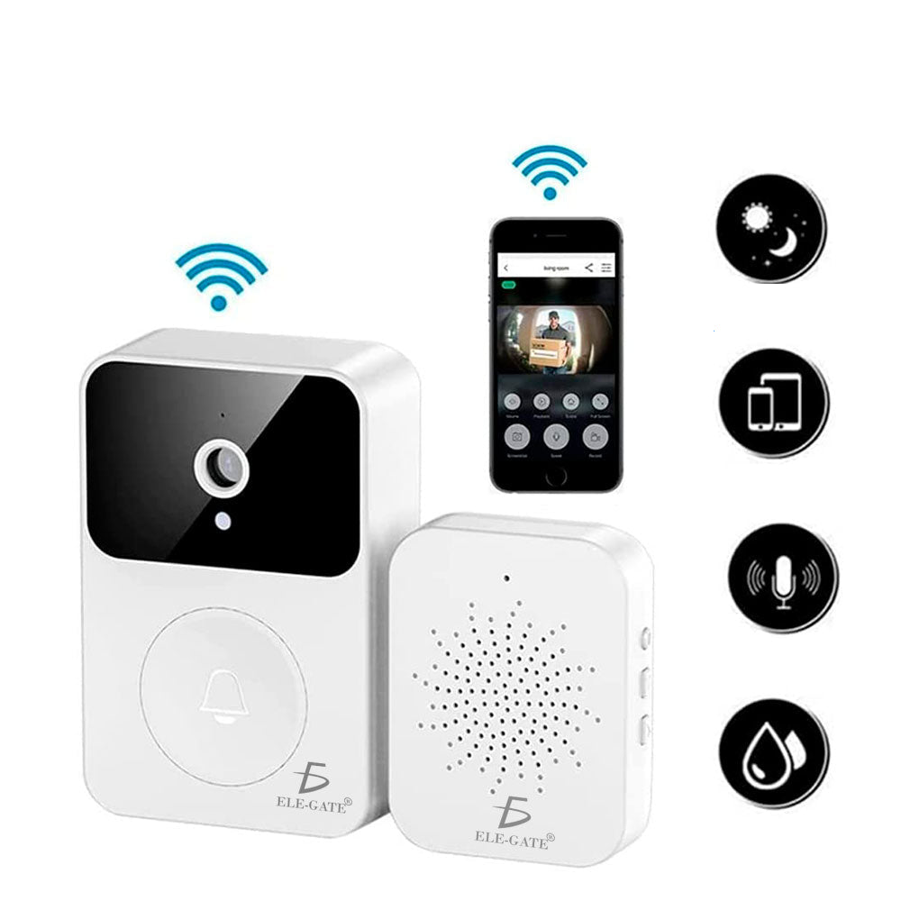 LuxoBell Slimme Deurbel met WiFi Camera | Beveilig uw huis met slimme technologie en gemak