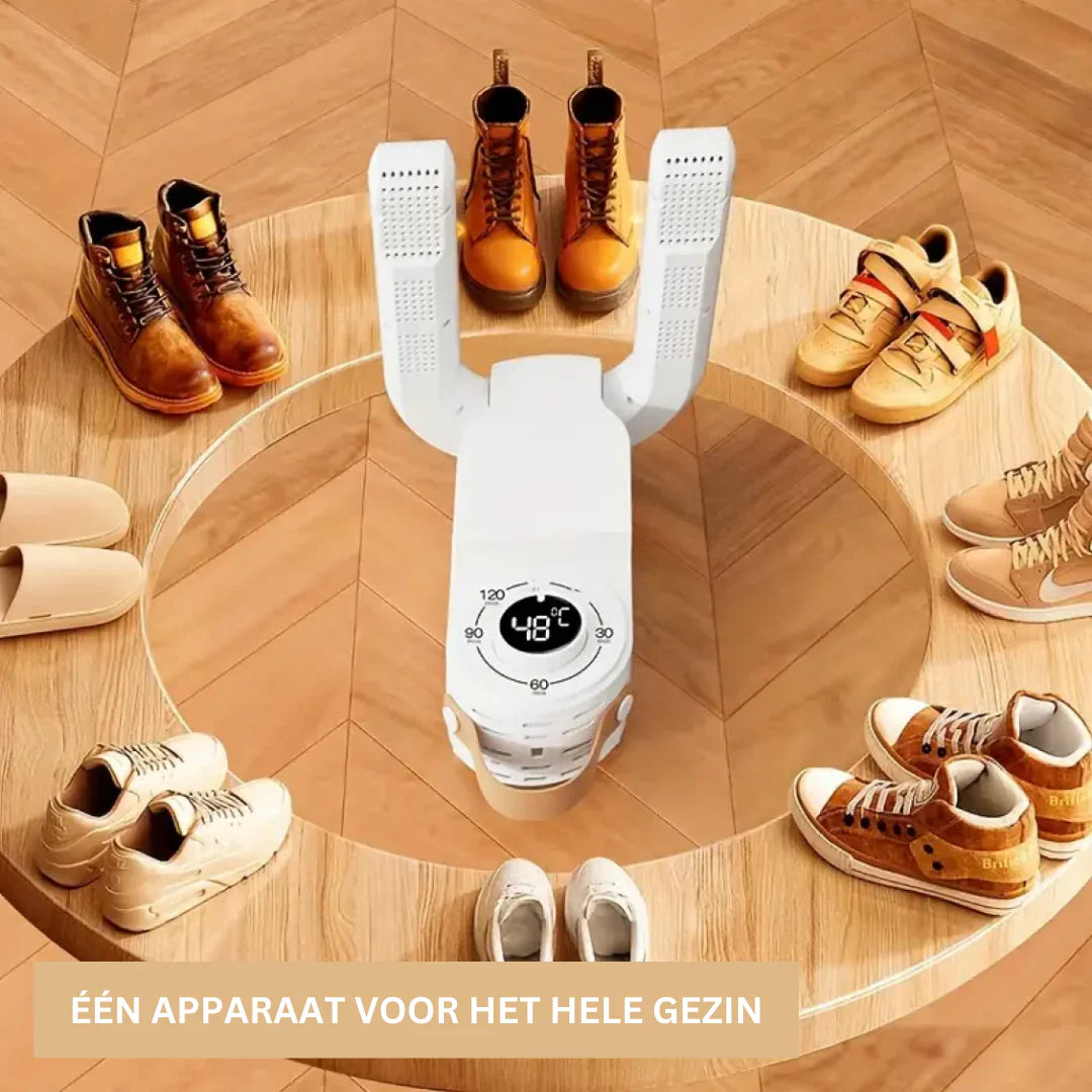 Mulit ShoeDry 2.0 - Zeg gedag tegen natte schoenen en vieze geurtjes met de nieuwe shoedry