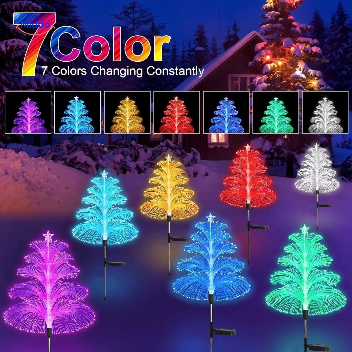 LumiGarden Zonnelichten | Kleurrijke LED-verlichting voor een betoverende tuinambiance!