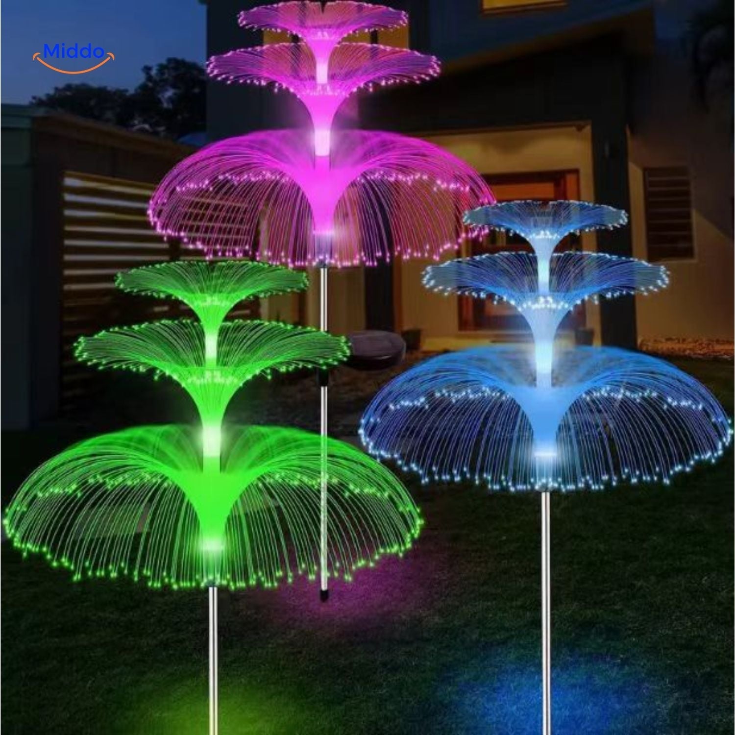 LumiGarden Zonnelichten | Kleurrijke LED-verlichting voor een betoverende tuinambiance!