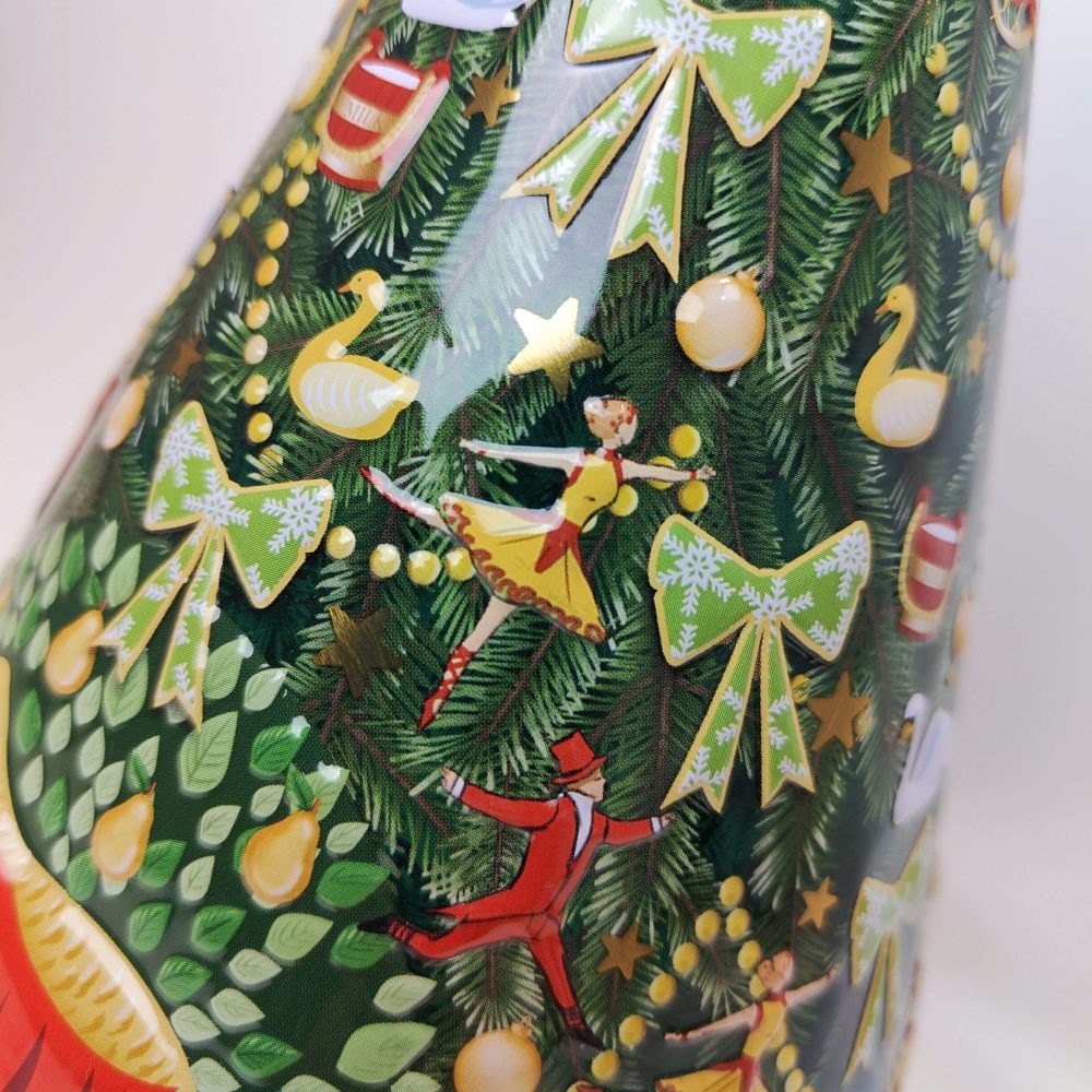 TuneTin | Kerstboom Muziekdoos Koekjestin Feestelijke Gift