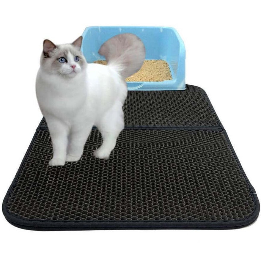 FelineElegance Luxe LitterMat | Hygiënische mat voor een schone kattenomgeving
