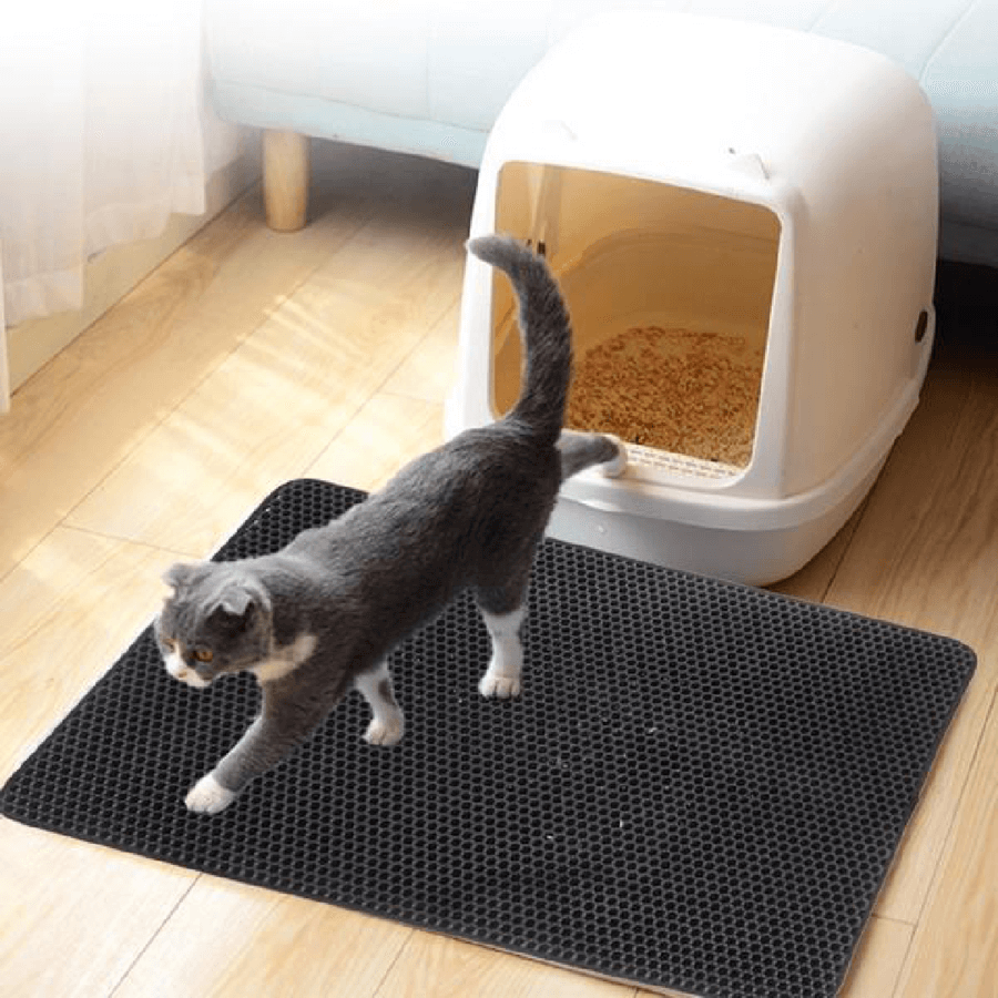 FelineElegance Luxe LitterMat | Hygiënische mat voor een schone kattenomgeving