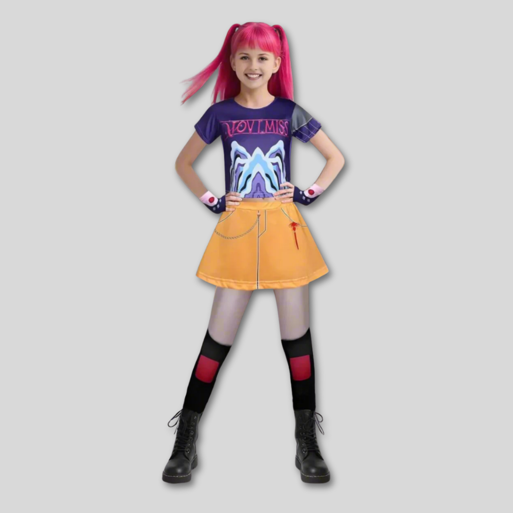 Kinderen Kpop Hunter Halloween Kostuum Outfit
