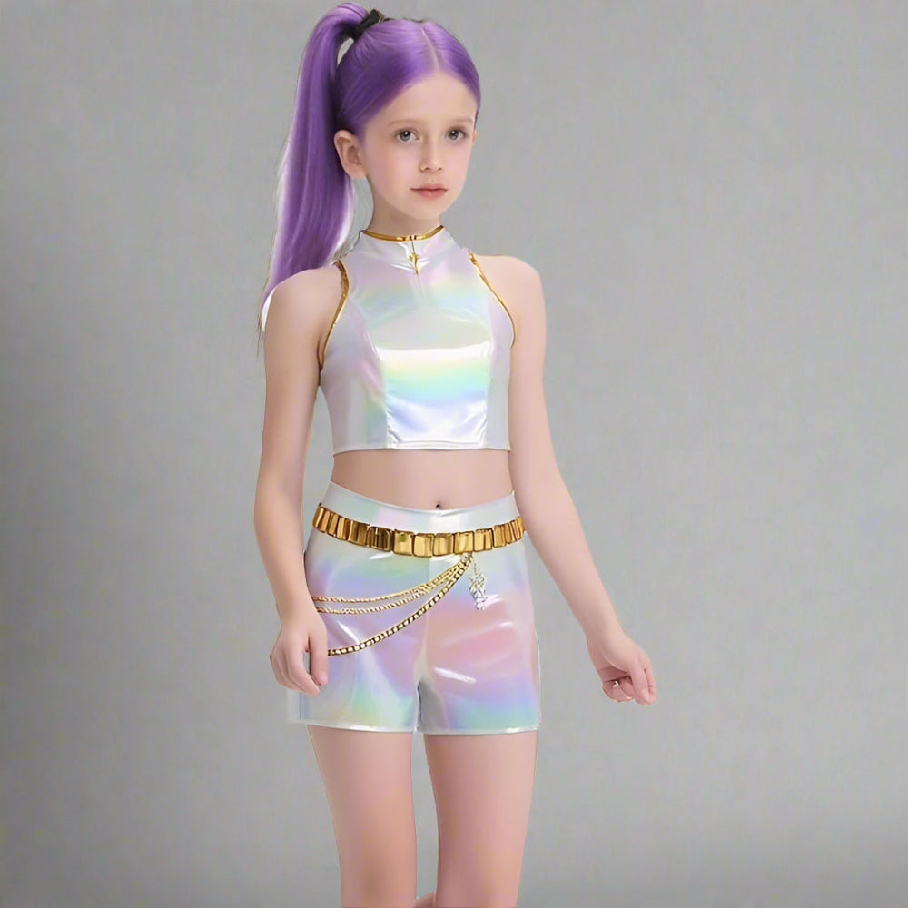 Kinderen Kpop Halloween Kostuum Idol Outfit