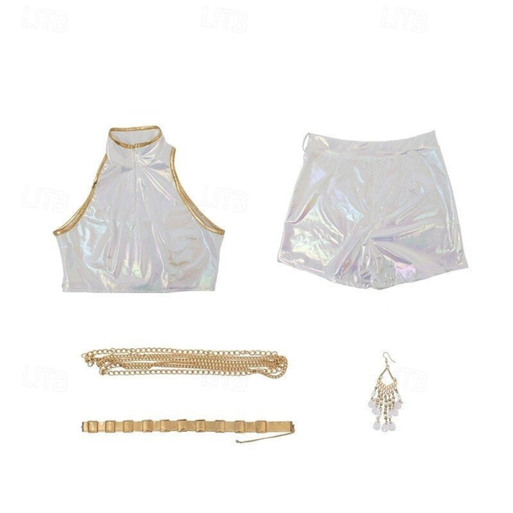 Kinderen Kpop Halloween Kostuum Idol Outfit