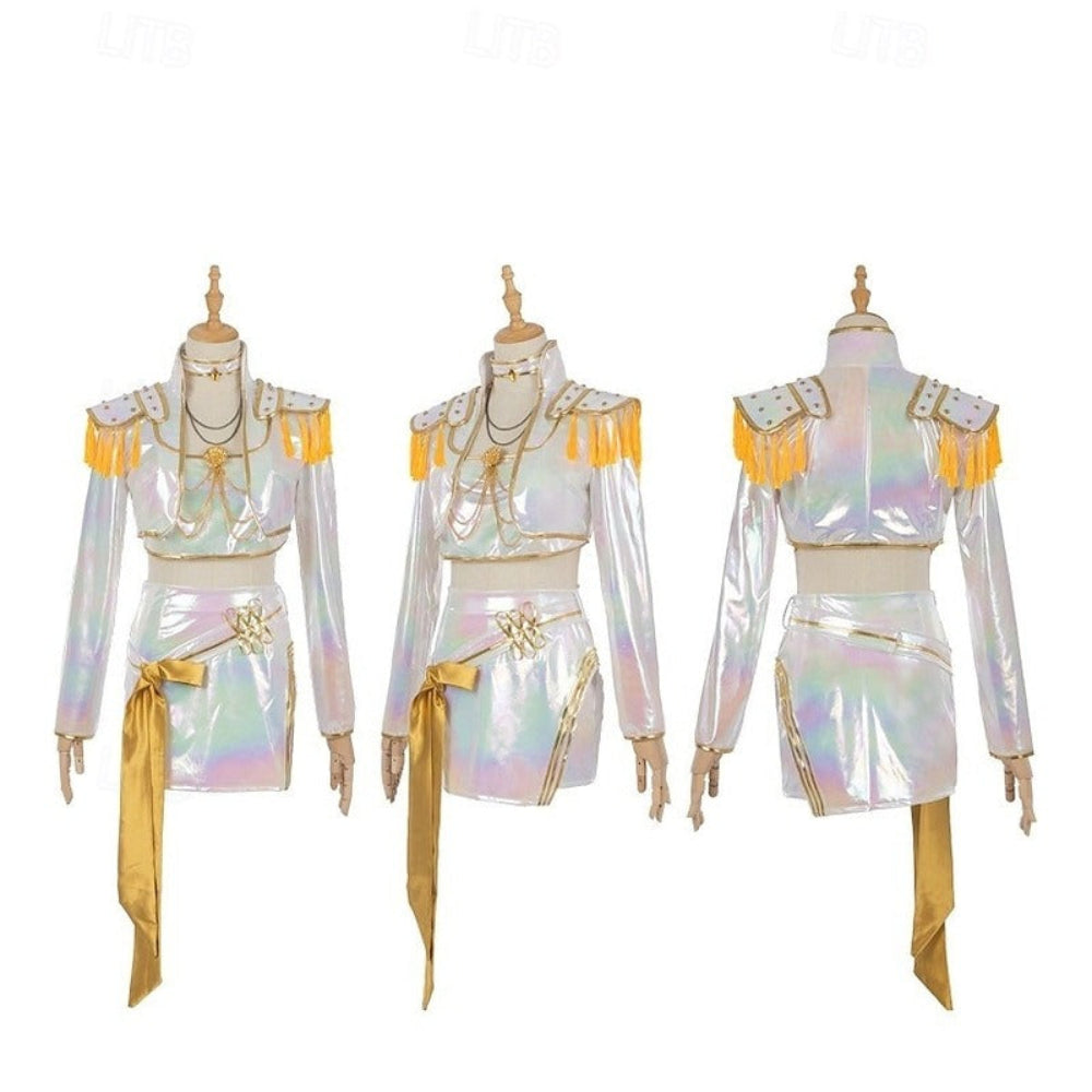 Kinderen Kpop Halloween Kostuum Idol Outfit