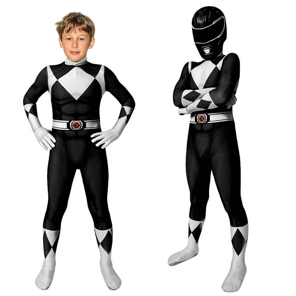 Kid Ranger Halloween Kostuum Jumpsuit | Superheld Cosplay