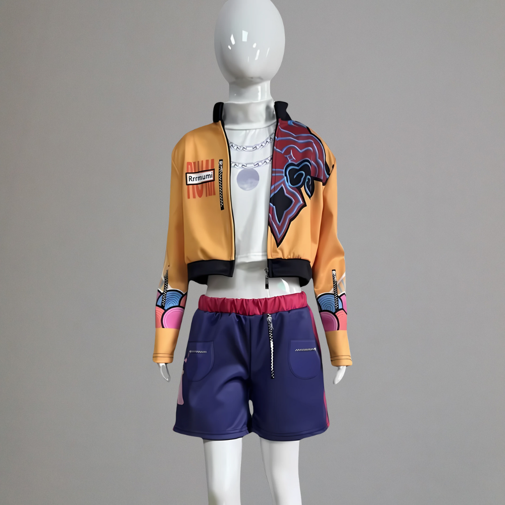 Kpop Hunter Halloween Kostuum Kinderen Cosplay Set