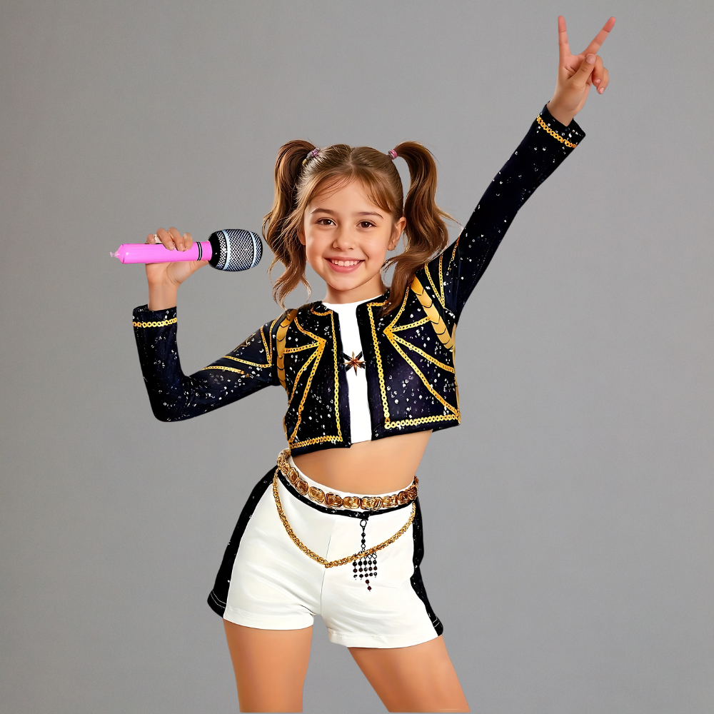 Kpop Hunter Halloween Kostuum Kinderen Outfit