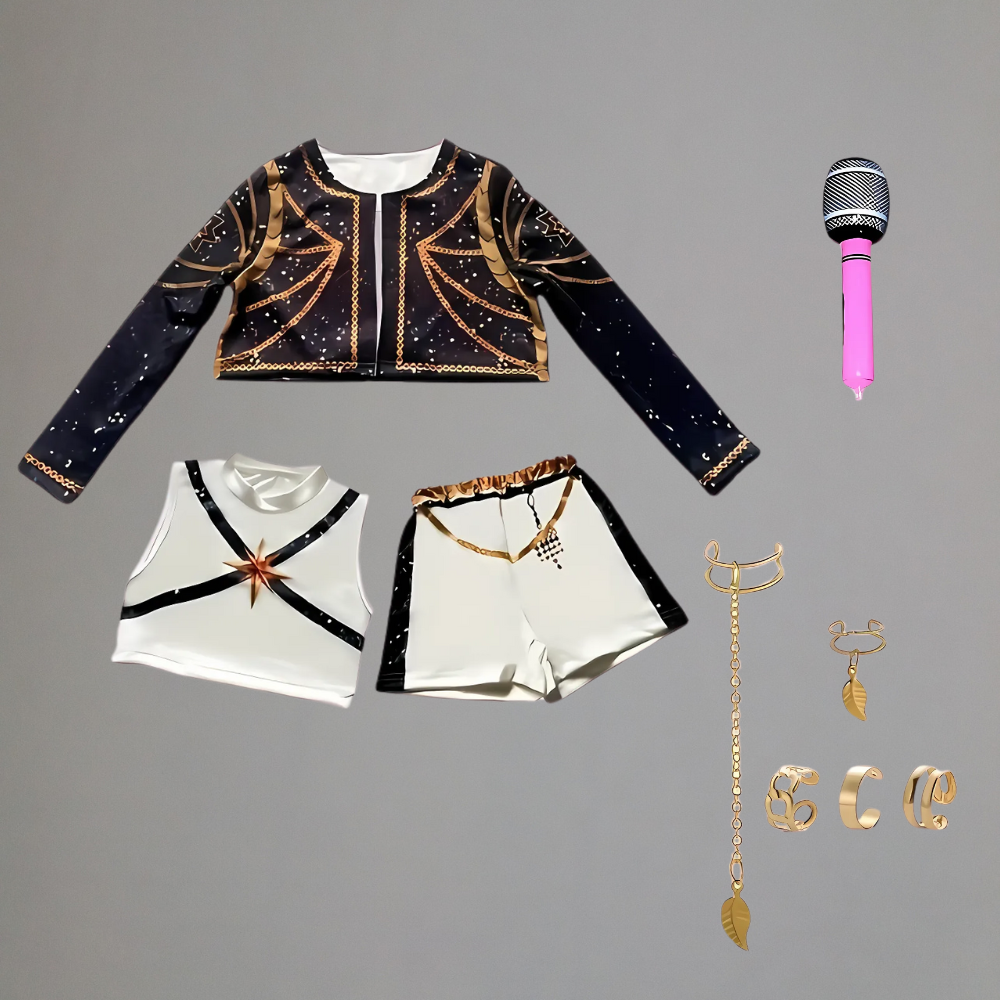 Kpop Hunter Halloween Kostuum Kinderen Outfit