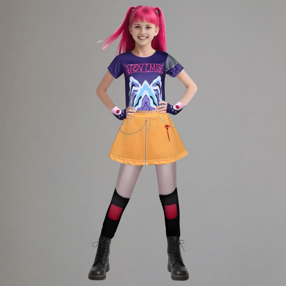 Kpop Hunter Halloween Kostuum Kinderen Podium Outfit