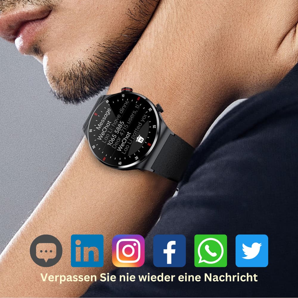 LuxuraWatch - De Stijlvolle en Functionele Smartwatch