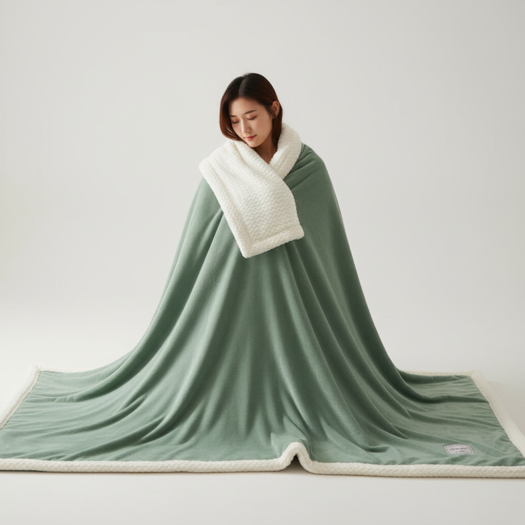CozyLuxe Fleece-dekens – Zachte winterdeken van hoogwaardig polyester voor warmte en comfort